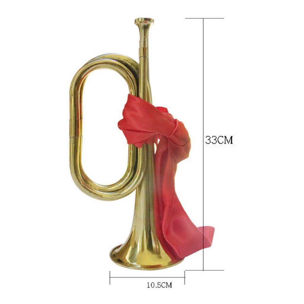 Standard Trumpet Blowing Bugle - Musical Instrument Bugle 评论和价格