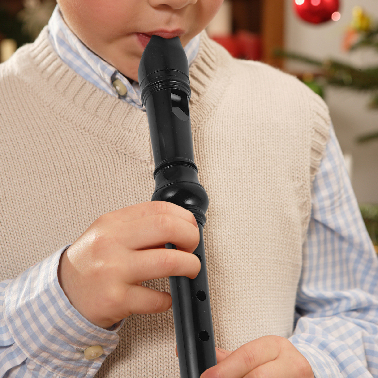 8 Hole Soprano Recorder Black  - Soprano Recorder Plastic 评论和价格