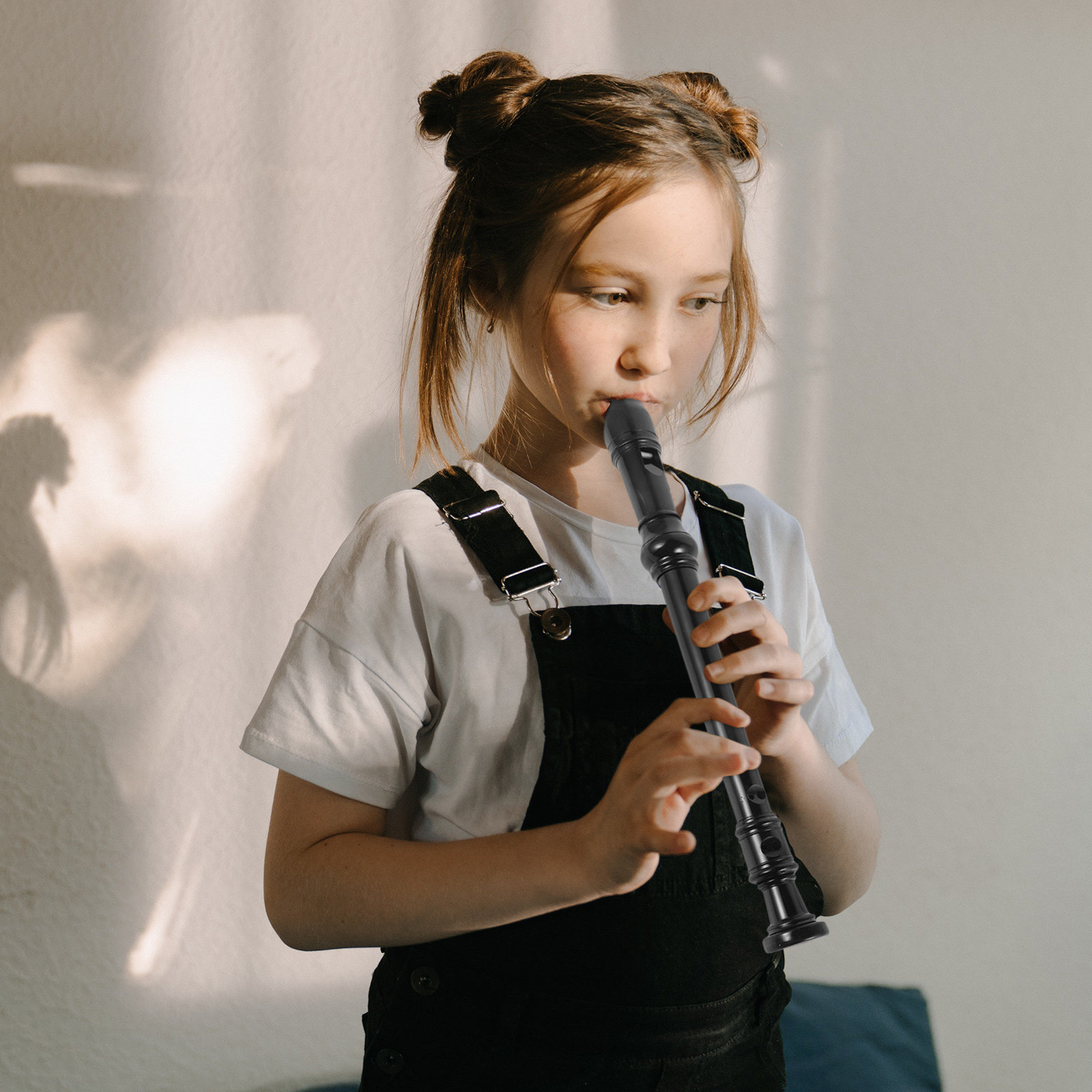 8 Hole Soprano Recorder Black  - Soprano Recorder Plastic 评论和价格