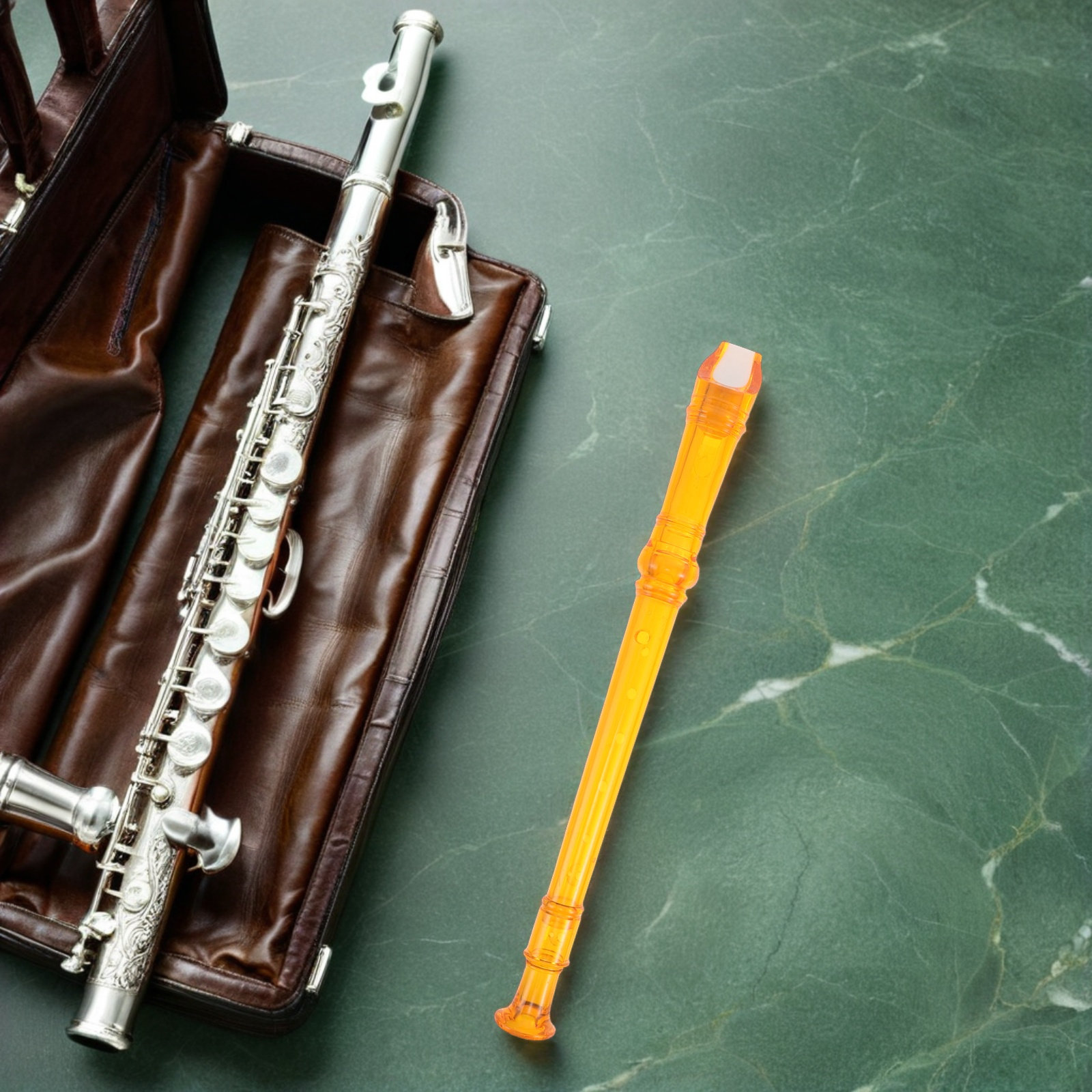 4Pcs Transparent Soprano Recor - Soprano Recorder Plastic 评论和价格