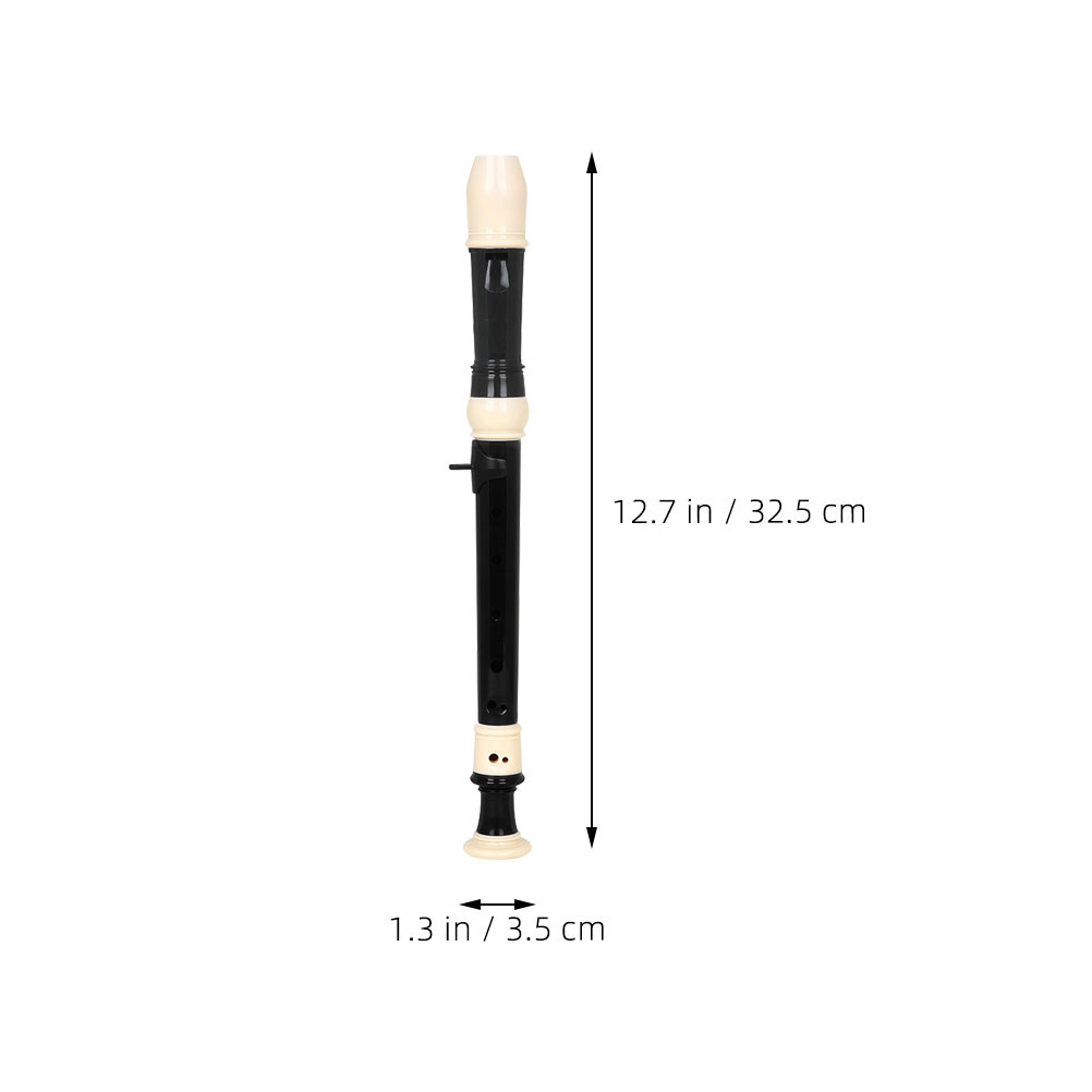 1Set 8-Hole Clarinet for Begin - Soprano Recorder Plastic 评论和价格