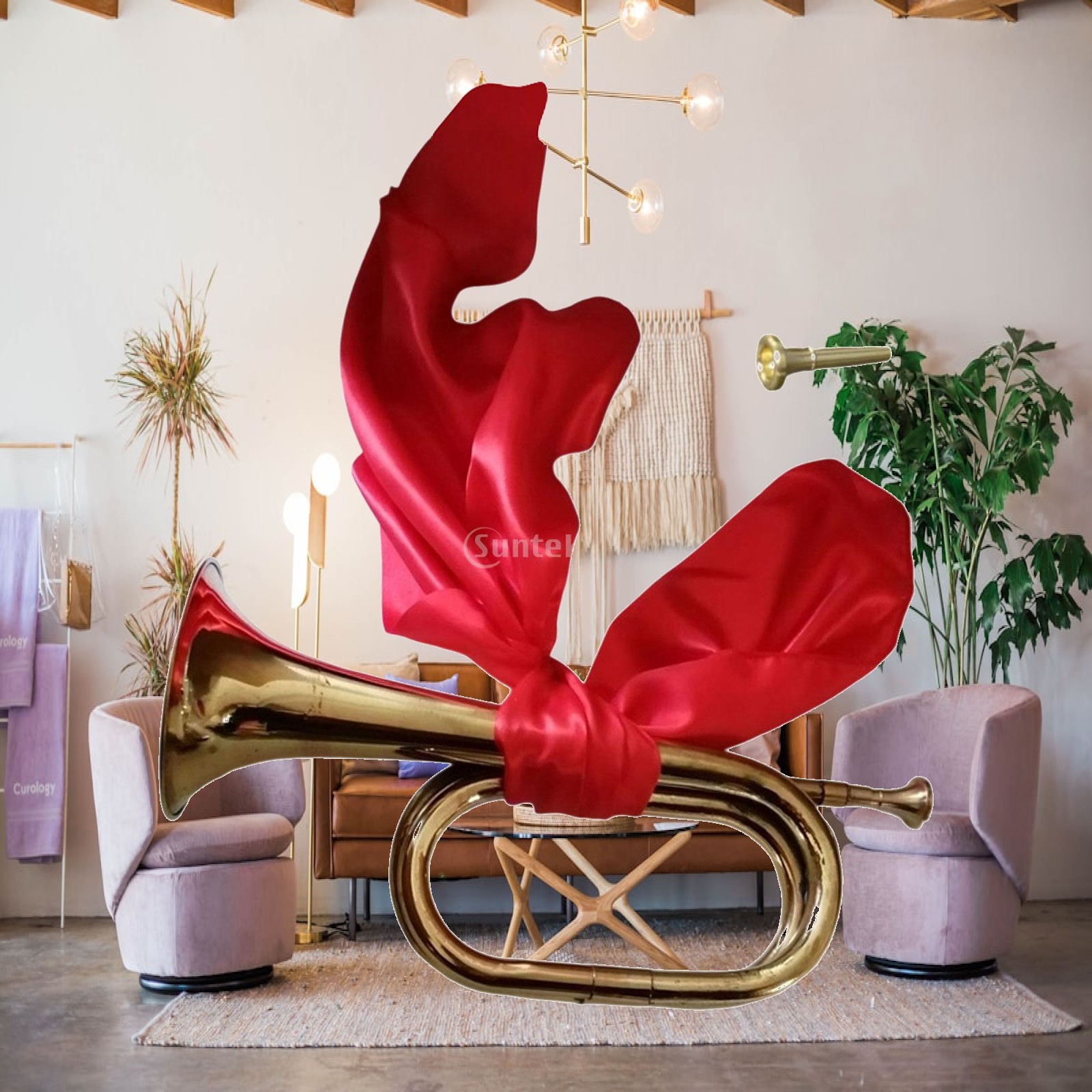Sheet Metal Bugle Trumpet Bras - Musical Instrument Bugle 评论和价格