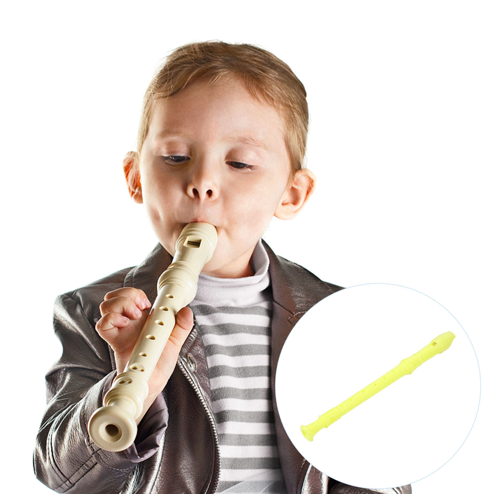 1Set Children Soprano Recorder - Soprano Recorder Plastic 评论和价格