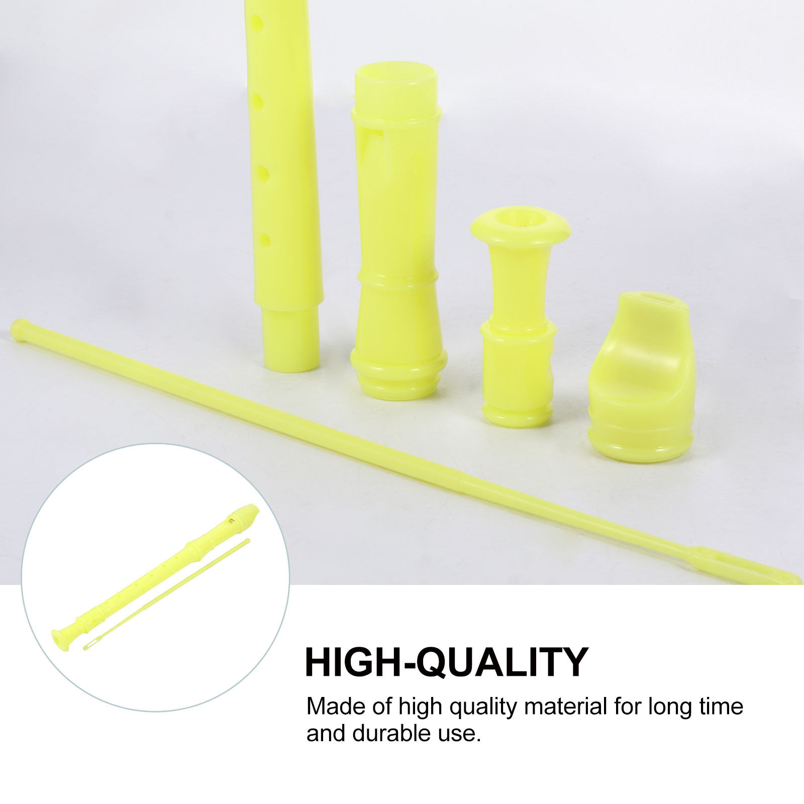 1Set Children Soprano Recorder - Soprano Recorder Plastic 评论和价格