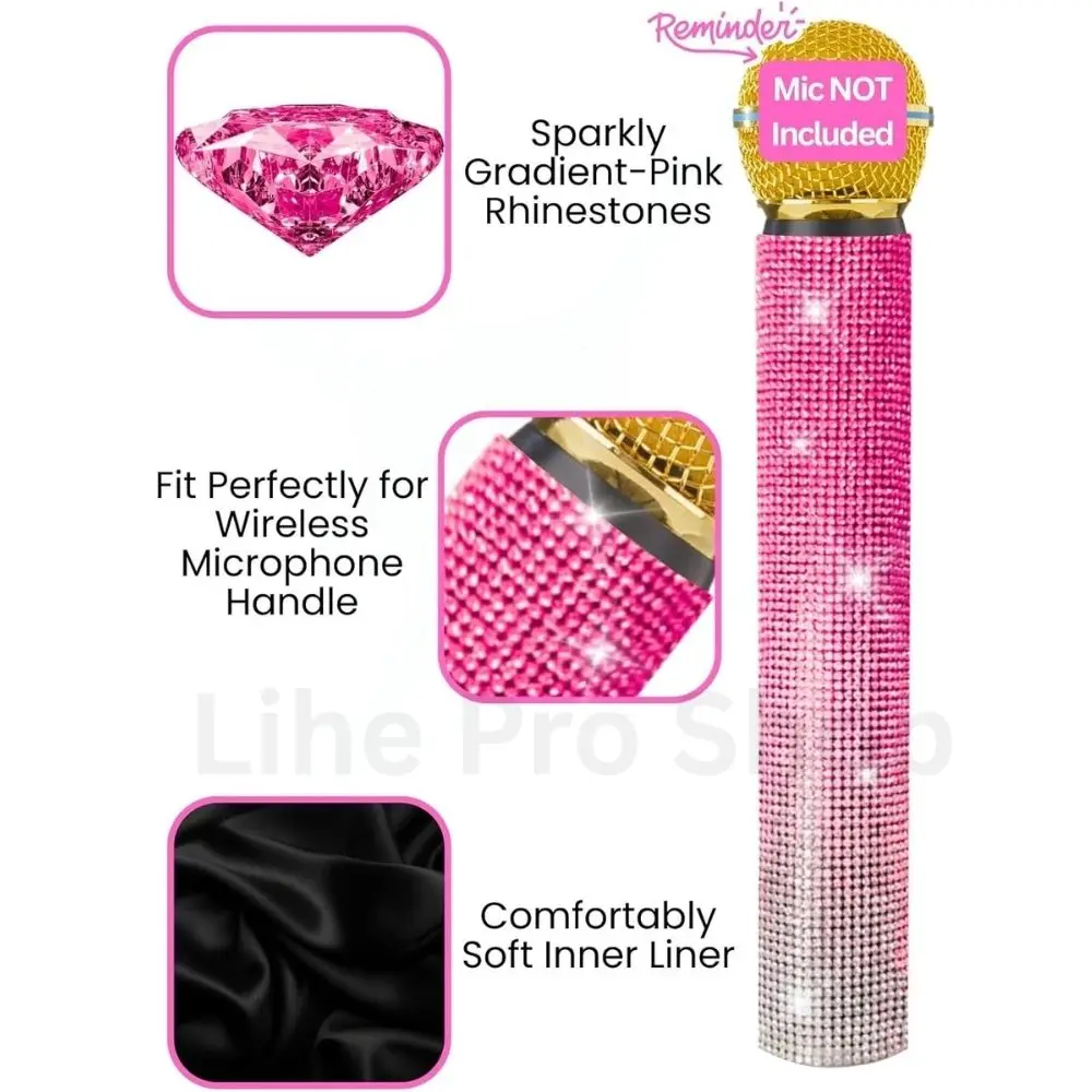 Gradient Rhinstone Wireless Mi - Shure Mic Mv7 评论和价格