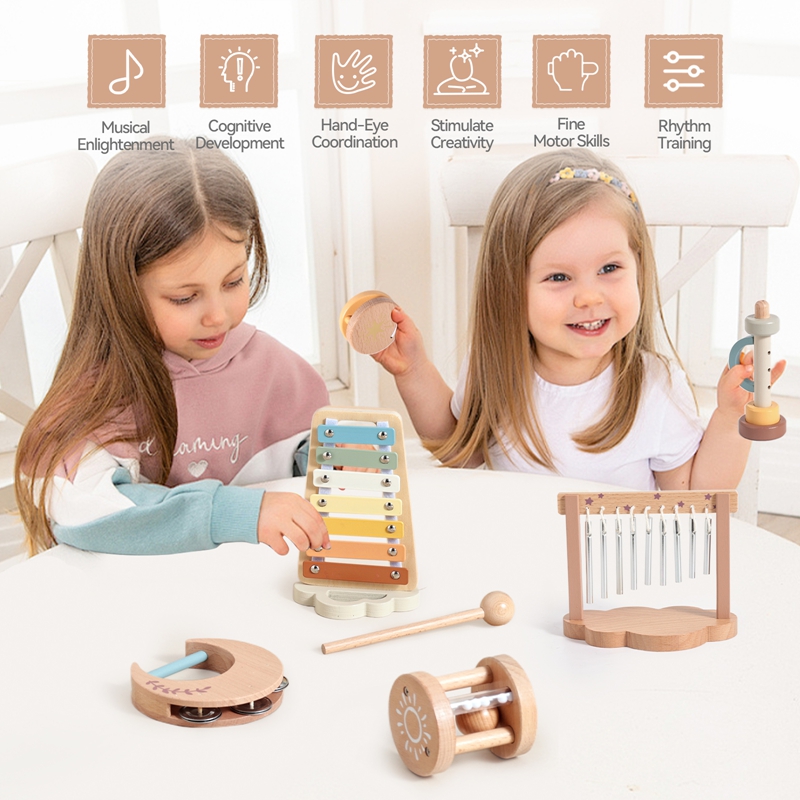 1Set Musical Instruments With  - Musical Instrument Harmonium 评论和价格