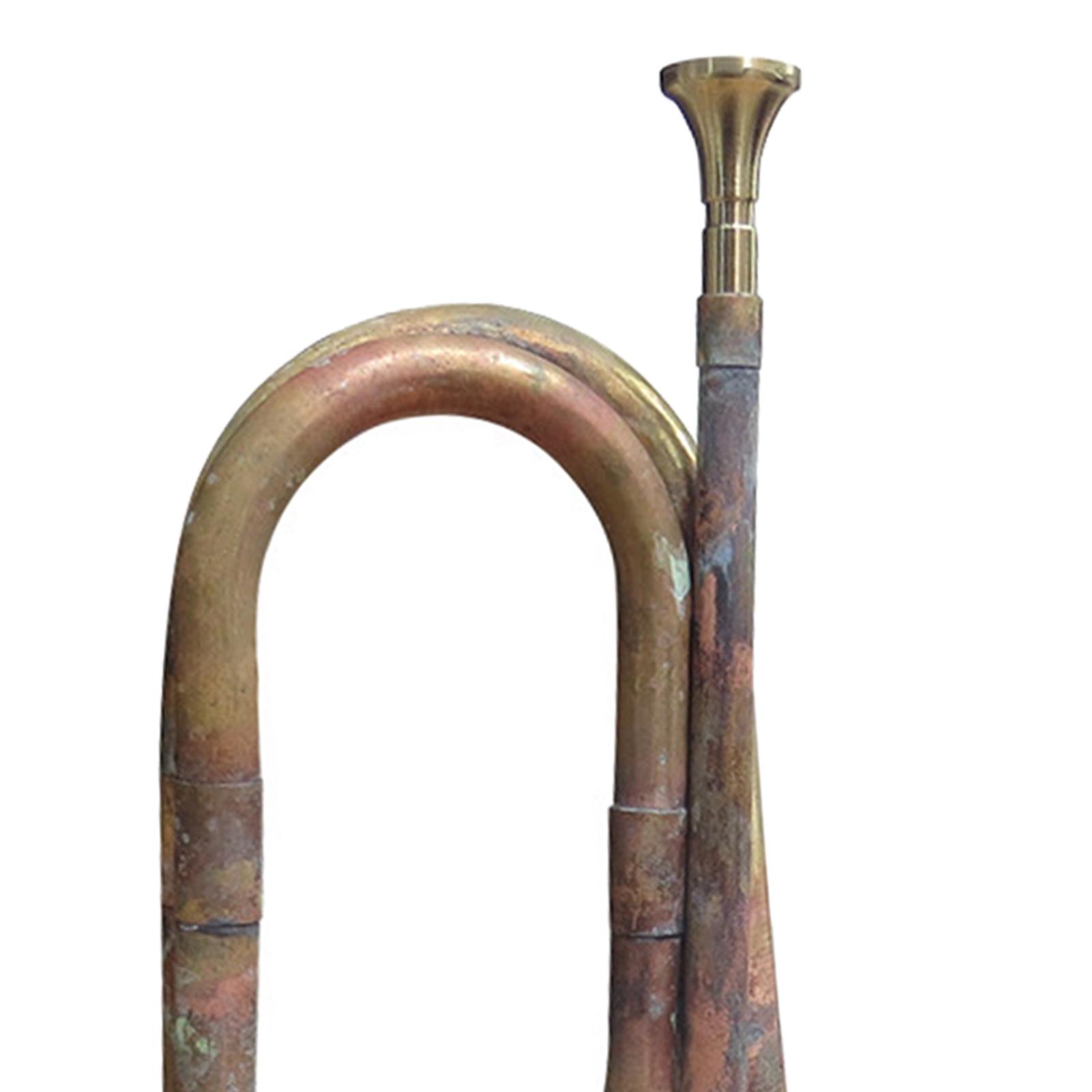 Trumpet Blowing Bugle with Mou - Musical Instrument Bugle 评论和价格